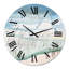 Cranes survolant la montagne enneigée - Horloge murale traditionnelle-60280029