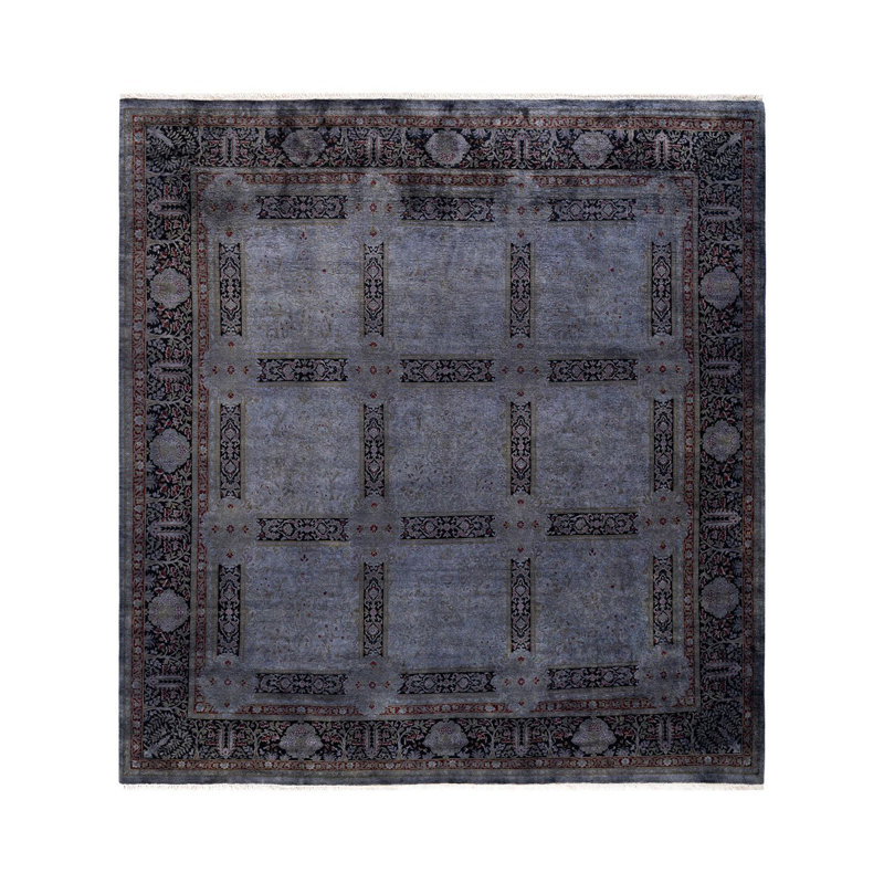 Yesinia One-of-a-Kind 7' 10" X 8' 5" Hand Knotted Area Rug