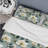 Watercolor Whimsy White Serenaded Gardens Polyester Floral Duvet Cover Set-1446864070