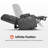 Evslin Dual Motor Power Recliner Lift Chair with Massage and Heating, Infinite Position, Faux Leather-952049597
