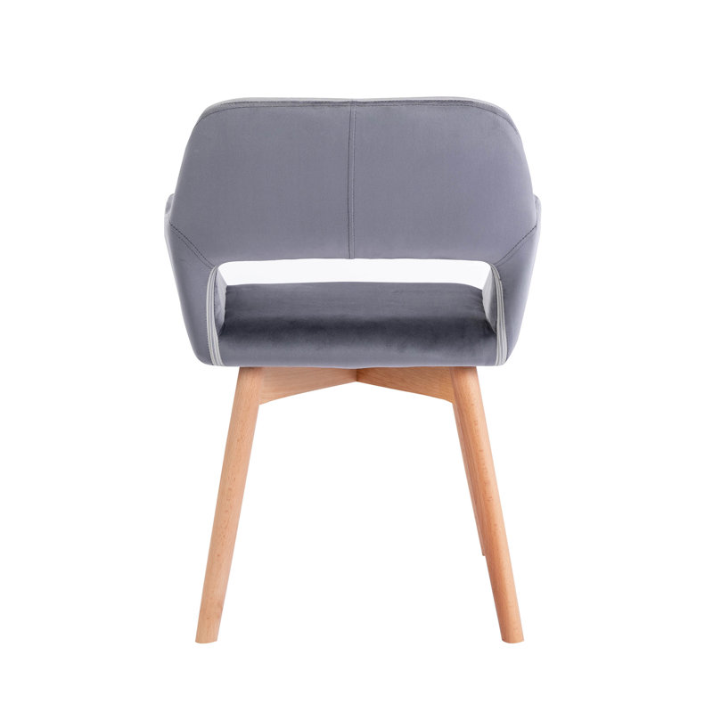 Andrianne Upholstered Dining Chair, Grey