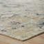 Tapis gris en laine tissé à la machine Josilin-2086056723