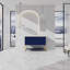 Meuble-lavabo autoportant de 48 po avec lavabo en résine-100049986