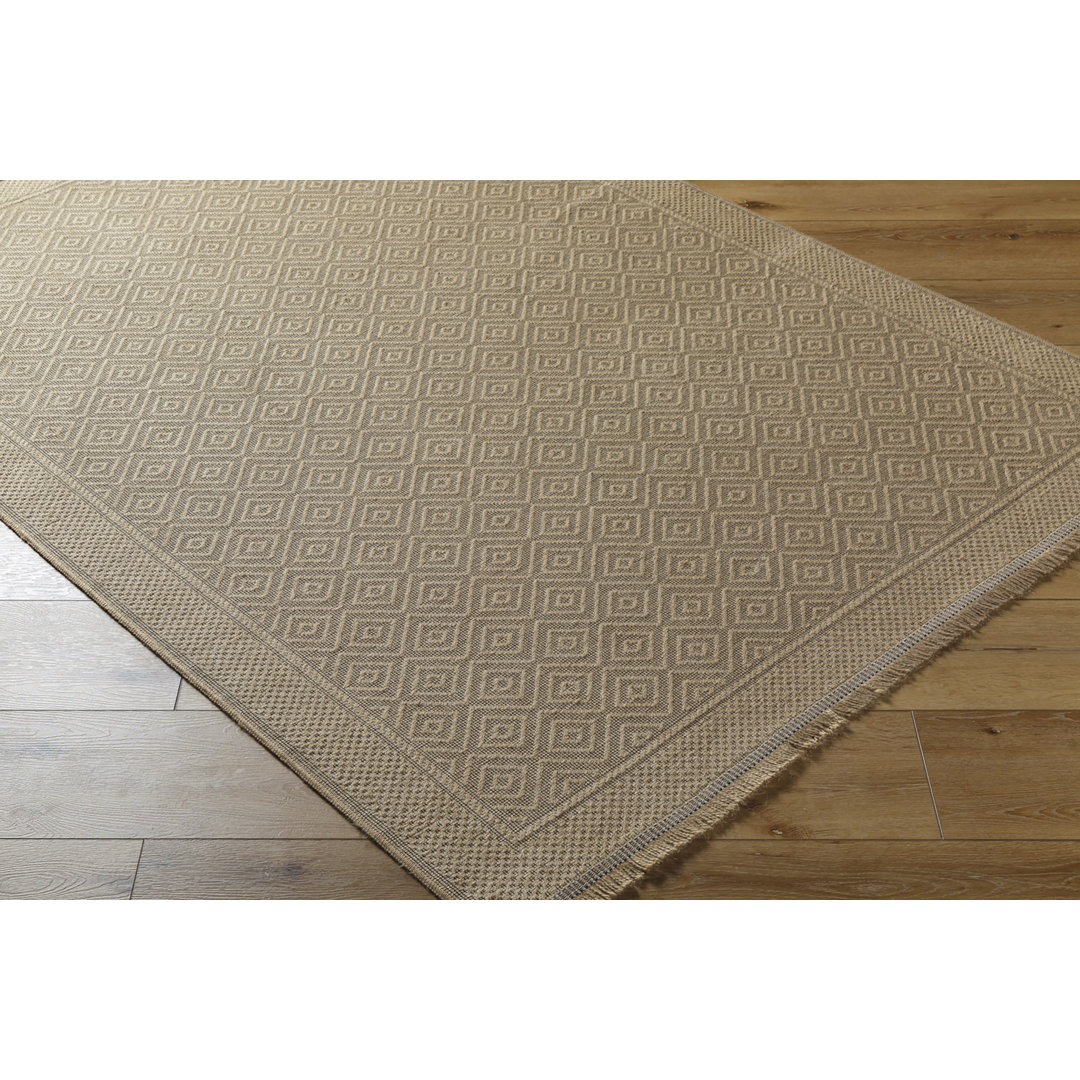 Teppich Gaspah in Hellbraun/Beige