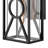 Brixton Outdoor Wall Mount Lantern - Clear Mitered Glass, Composite-59771797-59771798