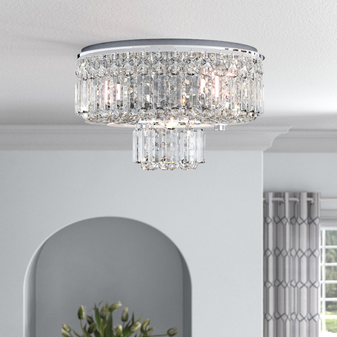 Amir 1-Light 35cm Flush Mount
