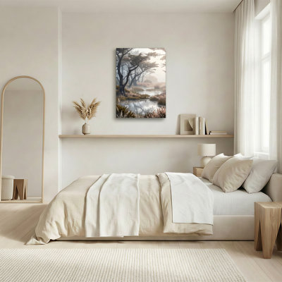 Art mural sur toile Misty Stream