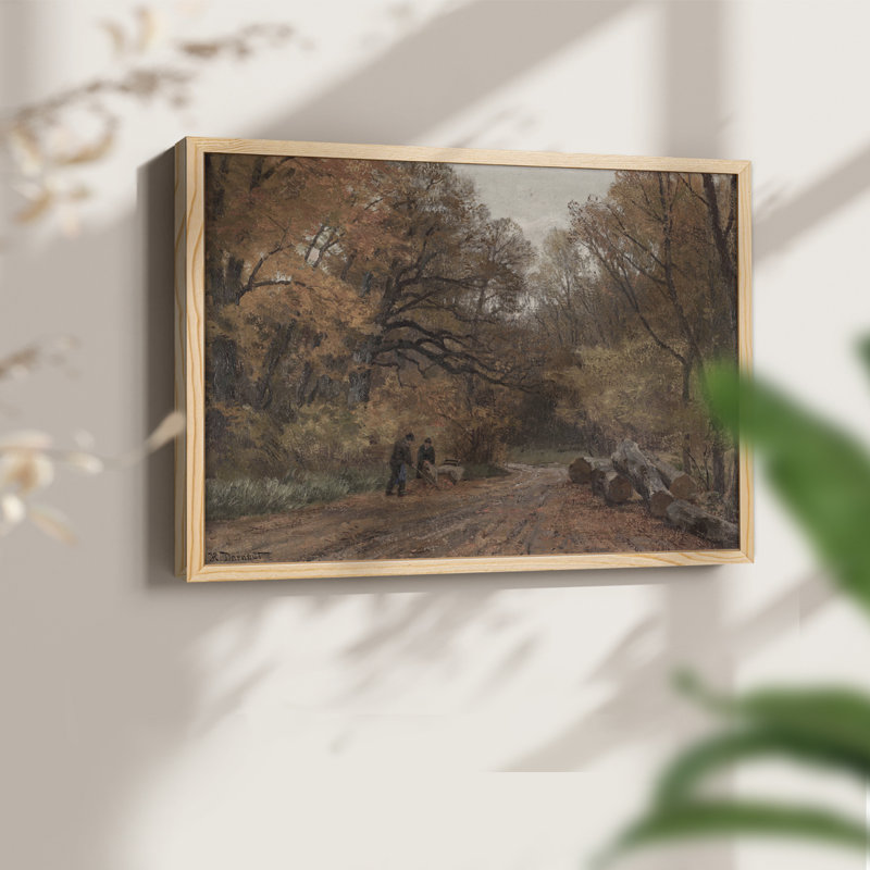 Paysages rétro-CCLV-reproduction encadrée, H 16 po x l 20 po, Naturel