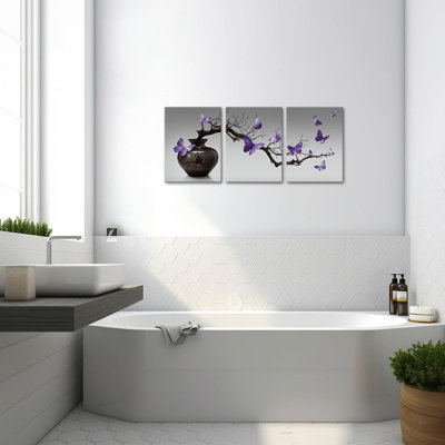 3 Piece Wrapped Canvas Wall Art