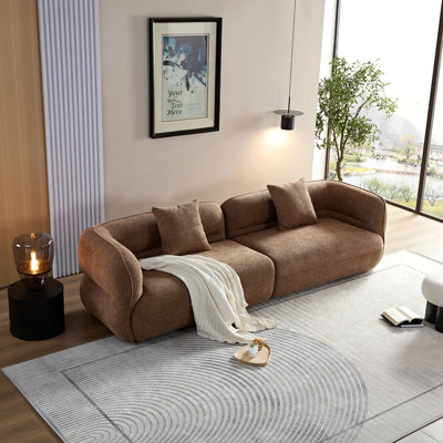 Canapé modulaire, tissu durable, structure en bois massif, rembourrage en éponge haute densité