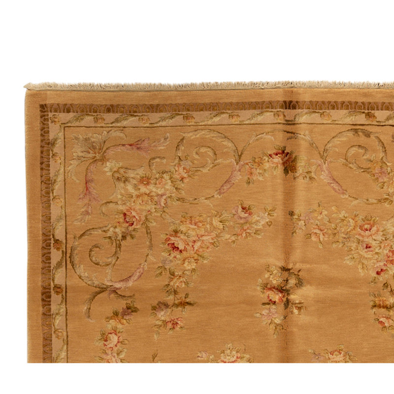Hand Knotted Area Rug in Birch