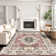 Machine Washable Oriental Medallion Soft Rug