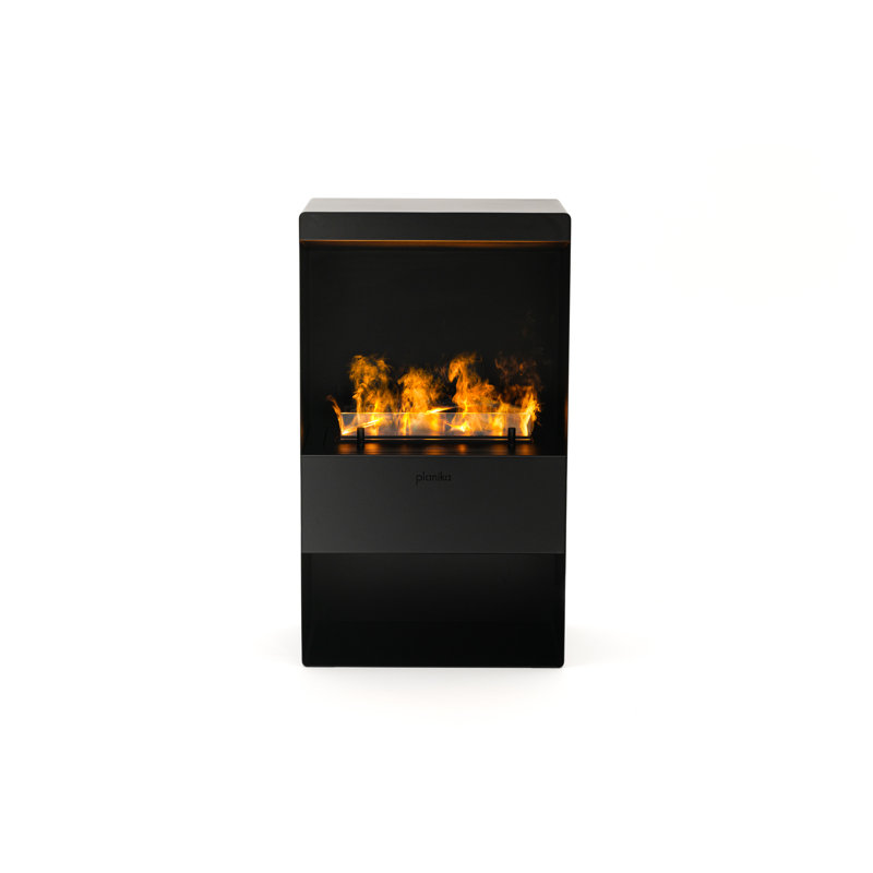 Nerisse Ebern Designs 48cm W Black Electric Fireplace