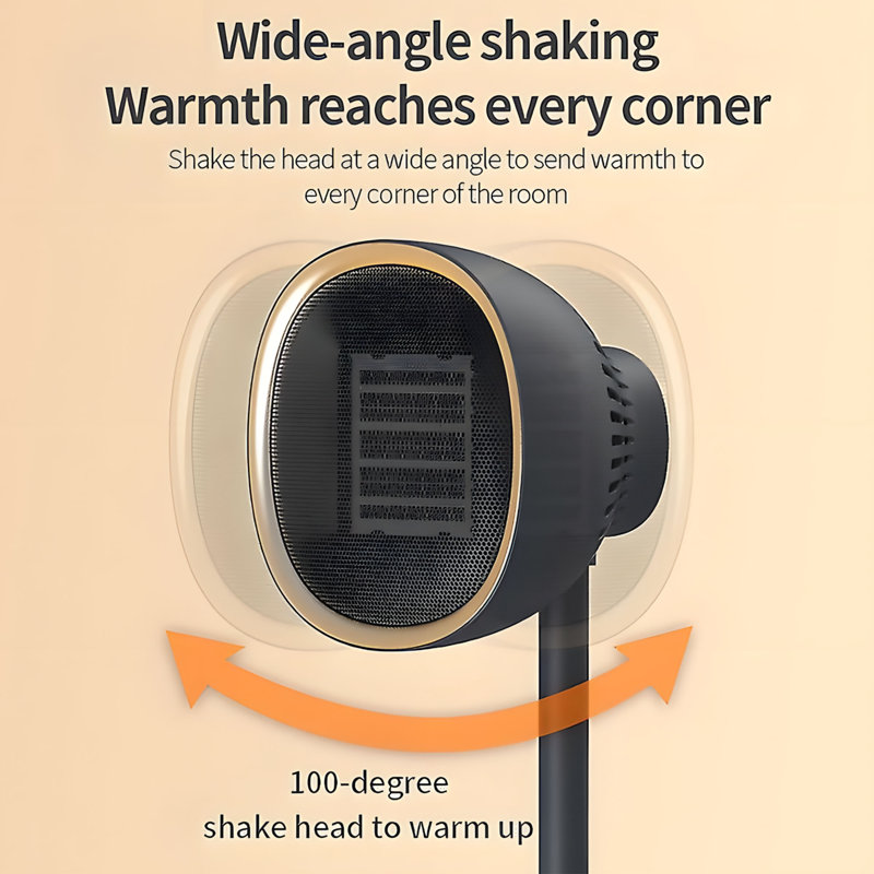 Ventilateur de plancher réglable
