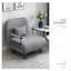 Chaise pliante grise