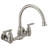 Corin Wall Mount Kitchen Faucet, Two Handle Kitchen Sink Faucet