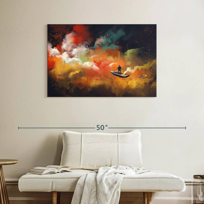 Kelan Boat Dreamscape, 26'' H x 39'' W
