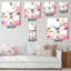 Horloge murale oiseau sur fleur de cerisier-901486706