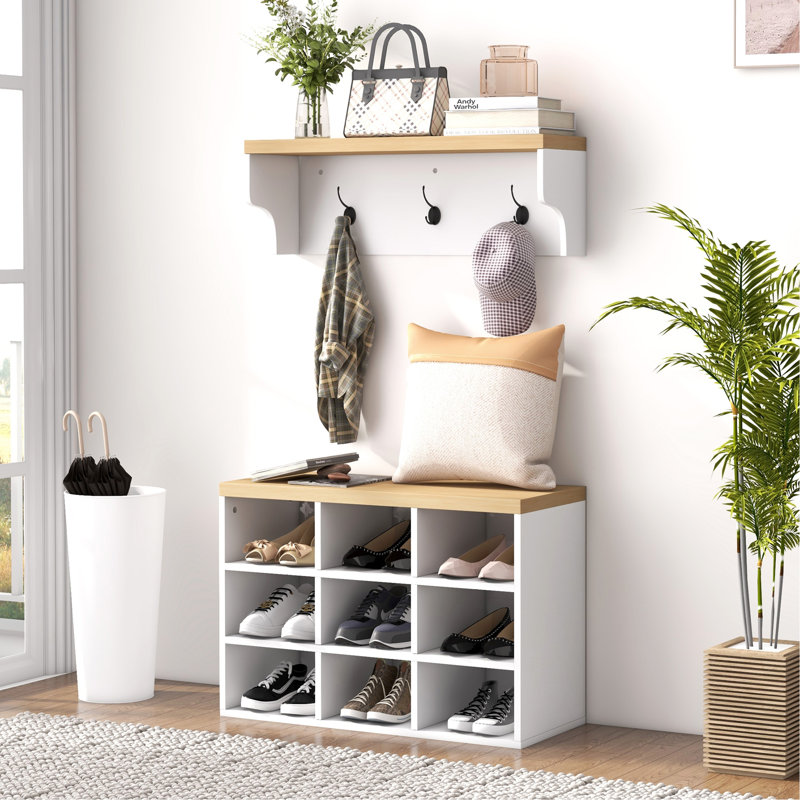Versatile Entryway Organizer Set With Multiple Storage Options And Modern Appeal