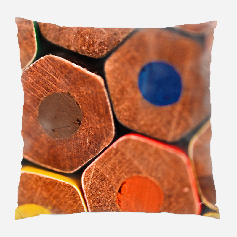 Coussin décoratif , Microsuède, Intérieur