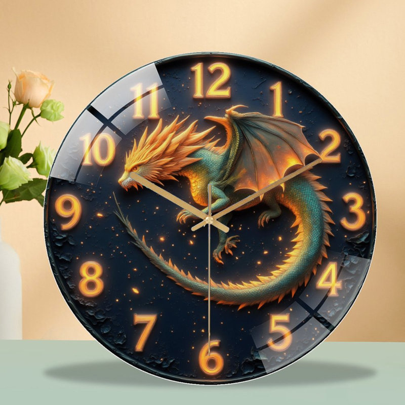 Horloge murale Dragon