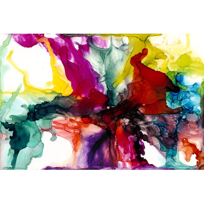 " Jeweltone Prism I " by Jennifer Goldberger Painting Print