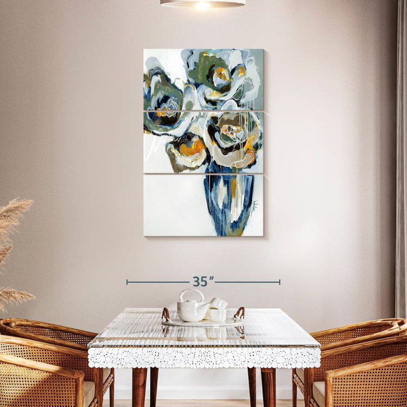 Avery Blooms Of Earl Gray, 45" H x 28" W