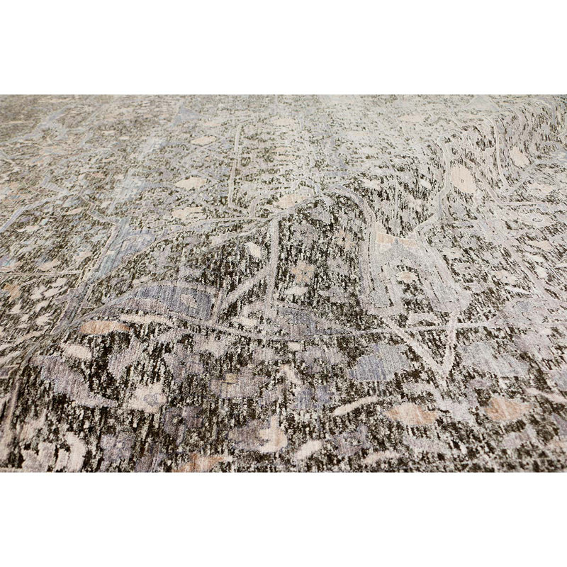 Floral Area Rug, Rectangle 9' x 12'