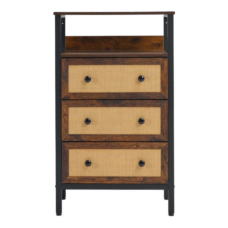 Andzelika 62cm W 3 - Drawer Chest of Drawers