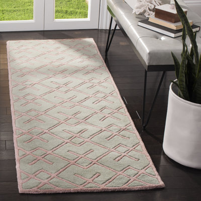 Teresita Hand Tufted Wool Geometric Rug