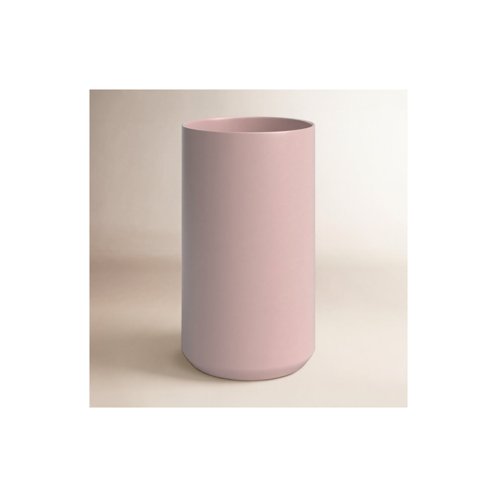 Parsons 8'' Handmade Ceramic Table Vase, Pink