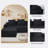 Convertible Modular Sectional Sofa Set Popular Microfiber Fabric Compression Sofa