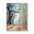 Toile blanche encadrée sélectionné
