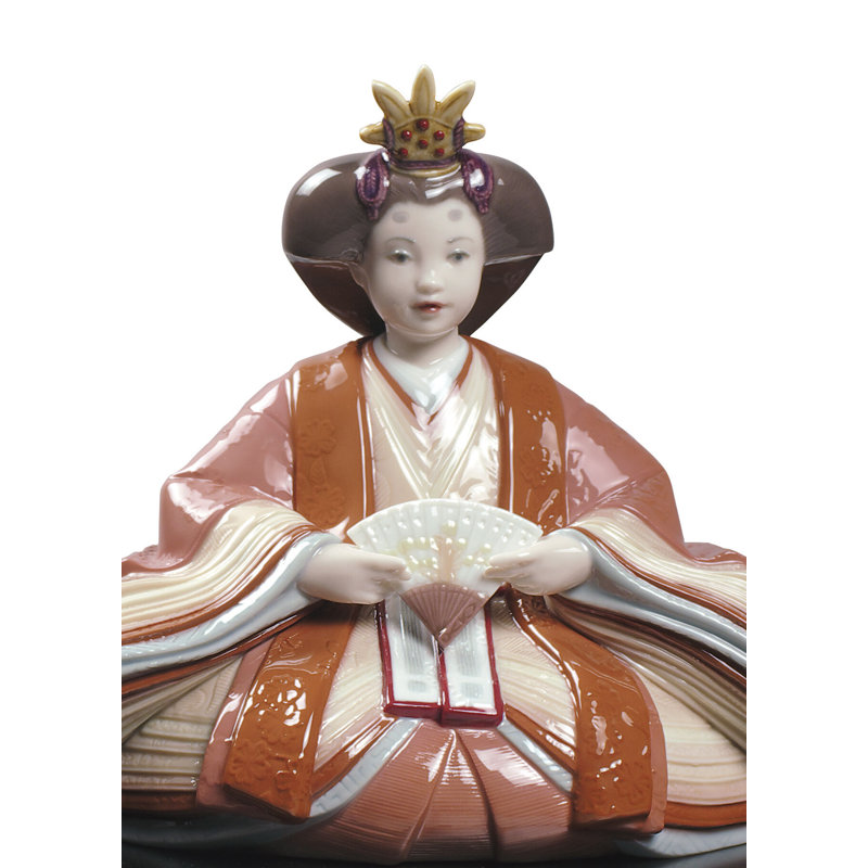 Figurine de poupées Hina, Mauve / rose / orange
