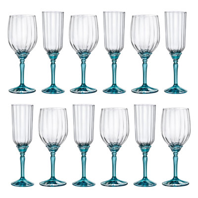 Florian Stemware - Blue