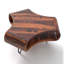 Table basse en bois massif avec tablette de rangement ouverte - Pieds en épingle à cheveux, finition miel, table basse moderne Mid-Century-127123533