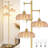 Golden Floor Lamp In Living Room