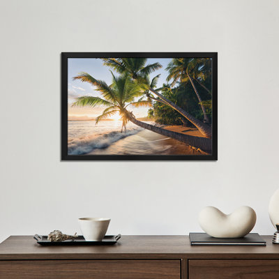 Affiche «Secret Beach, Caribbean» par Stefan Hefele