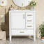 30" Bathroom Vanity Set with Three Drawers and Soft Close Doors-1672915065