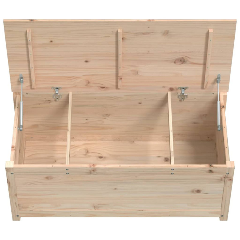 Boîte de rangement pour outils vidaXL, Brun
