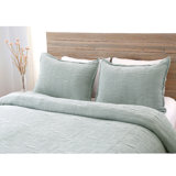 Harbour Farmhouse / Country Cotton Ribbed Coverlet