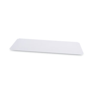 HSS Wire Shelf Liners for 18x48 Shelf, Opaque Plastic, 6-Pack