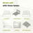 King Size Memory Foam Mattress With Cooling Green Tea Gel Layer, Certipur-US Certified For Support, Comfort, And Temperature Regulation.-532703786-532703790