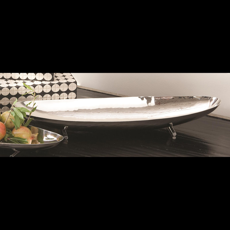 Metal Decorative Plate, 4.5" H x 30" W x 8.5" D