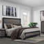 Soluto Grey And Black Bed-1749463042