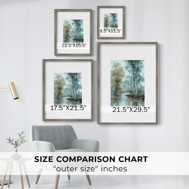 «Spring's Grace I», reproduction encadrée - bois massif 50974, H 30 po x l 24 po