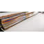 Atmosphere 2 in. x 8 in. Iridescent Recycled Glass Handmade Trim Decorative Wall & Pool Tile-72887004