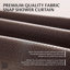 Franklynn 2 Piece Solid Colour Shower Curtain Set-983882990