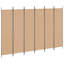 200 cm H Iron Folding Room Divider-1018174763