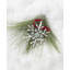 Lenox 2026 Snow Majesty Silverplate Ornament
